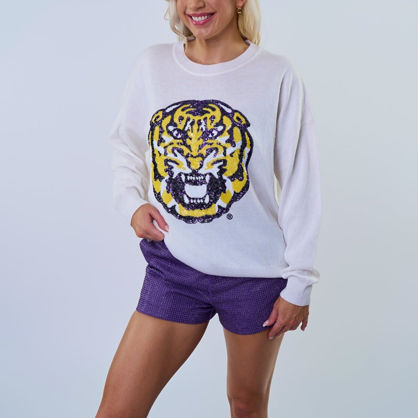 Vintage Bengal LSU Tiger Sweater - Sparkle City Co