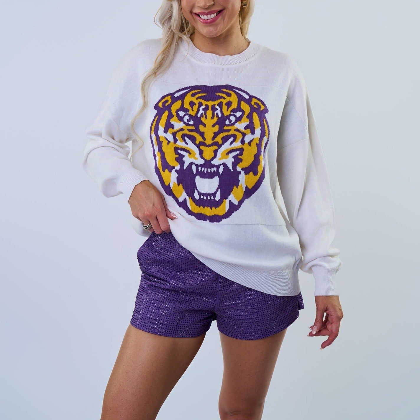 Vintage Bengal LSU Tiger Sweater - Sparkle City Co