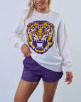 Vintage Bengal LSU Tiger Sweater - Sparkle City Co