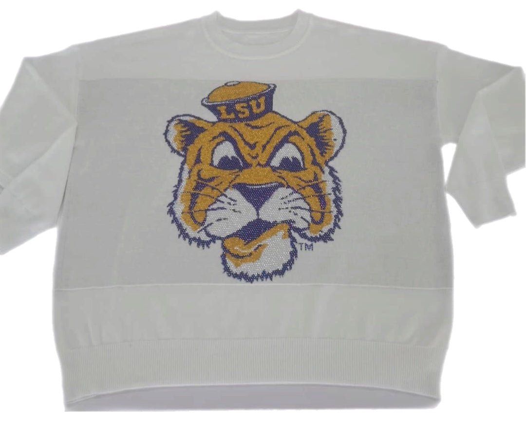 Vintage LSU Tiger Sweater - Sparkle City Co