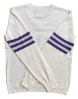 White Iris Jersey Sweater - Sparkle - Sparkle City Co