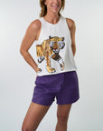 White Tiger Wrap Tank - Sparkle City Co