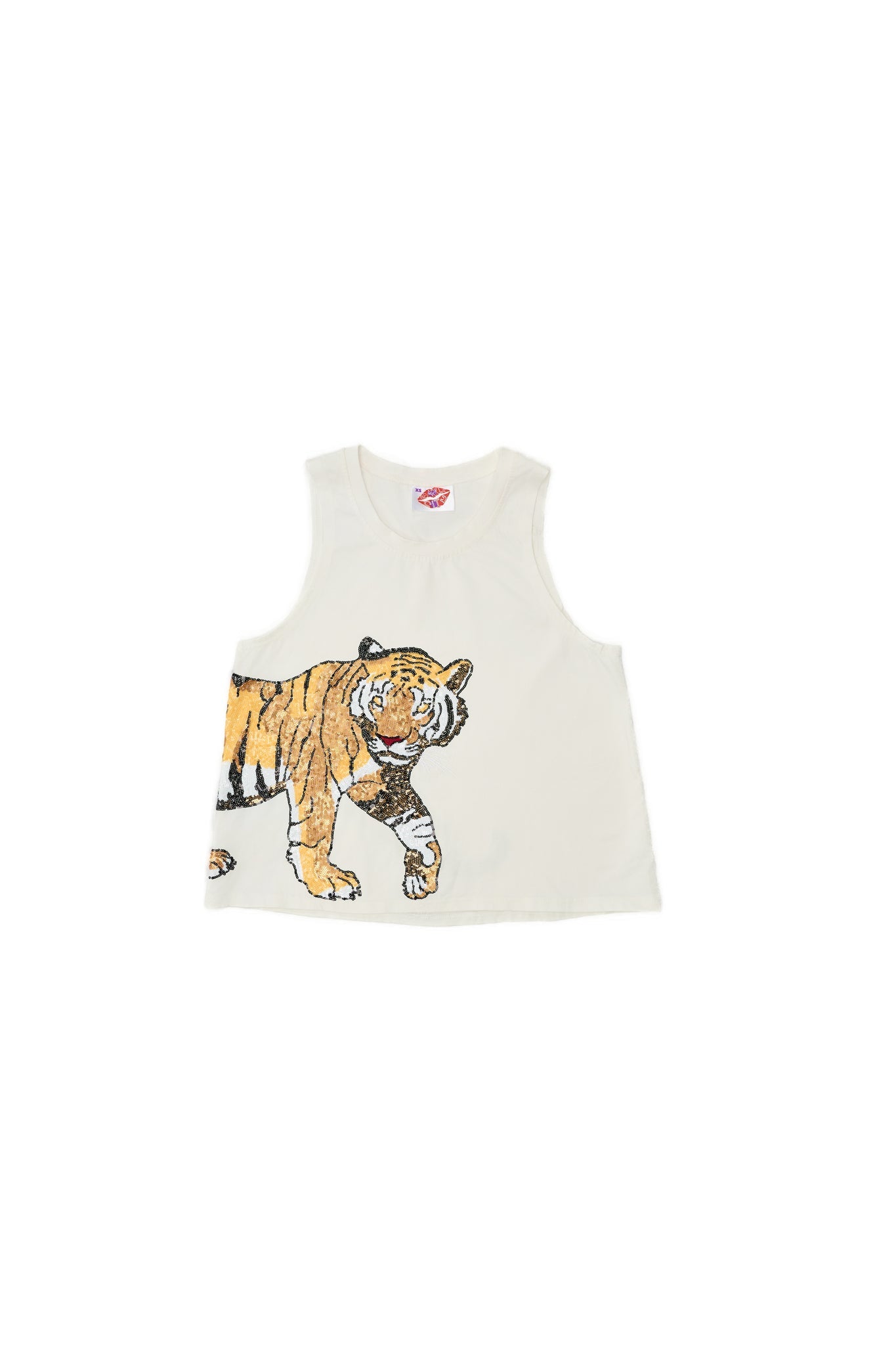 White Tiger Wrap Tank - Sparkle City Co