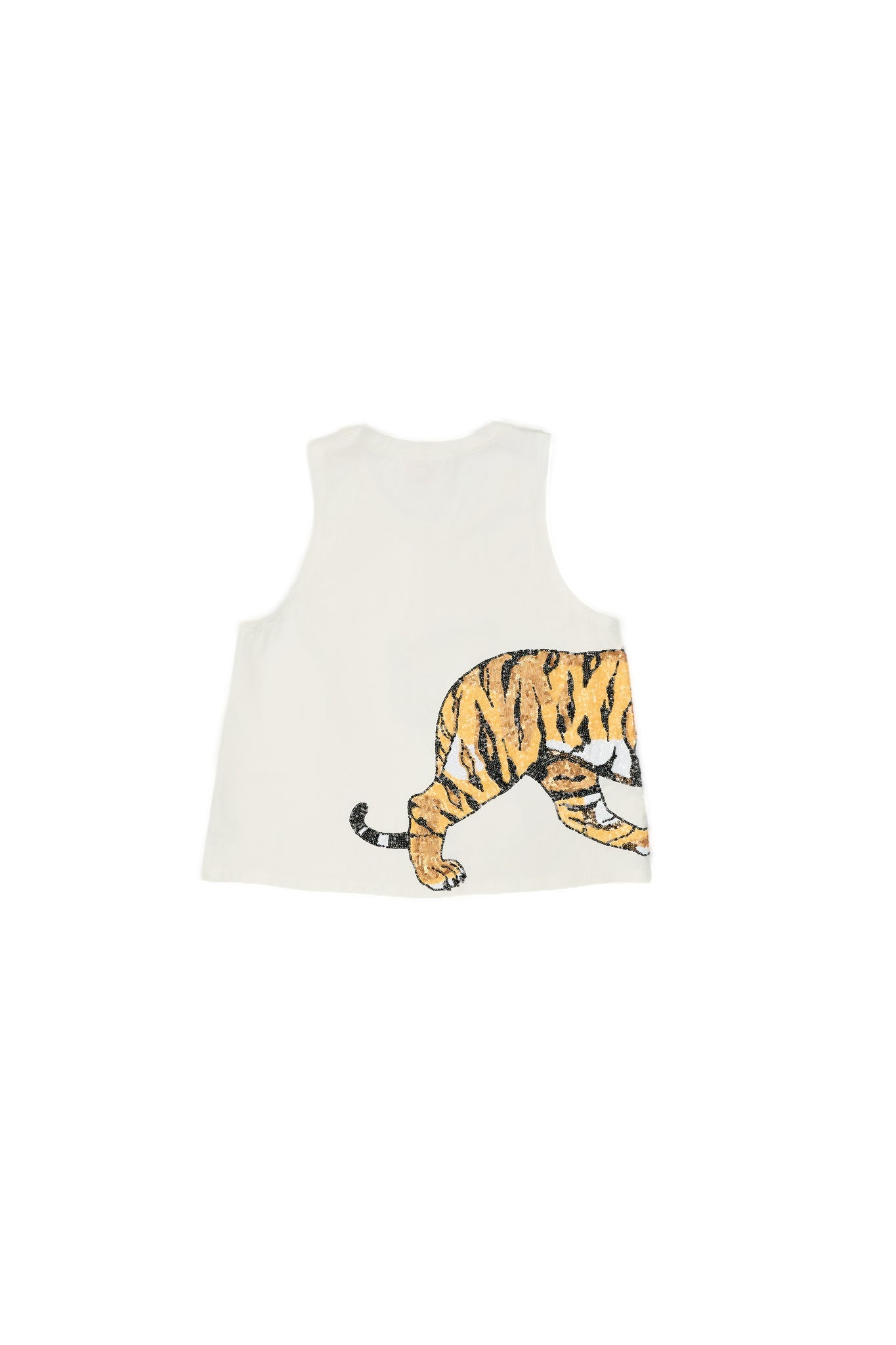 White Tiger Wrap Tank - Sparkle City Co