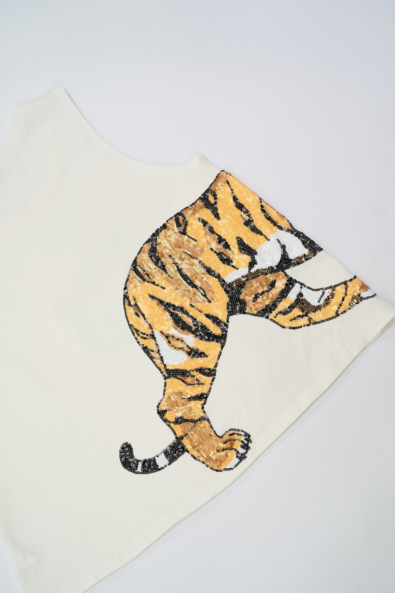 White Tiger Wrap Tank - Sparkle City Co