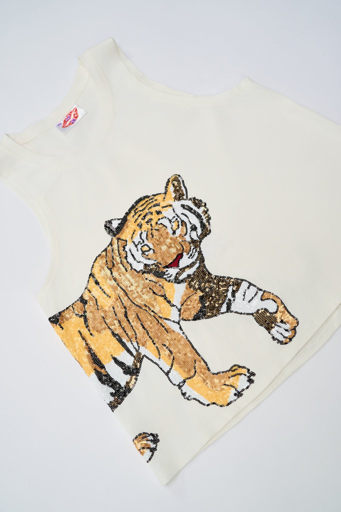 White Tiger Wrap Tank - Sparkle City Co