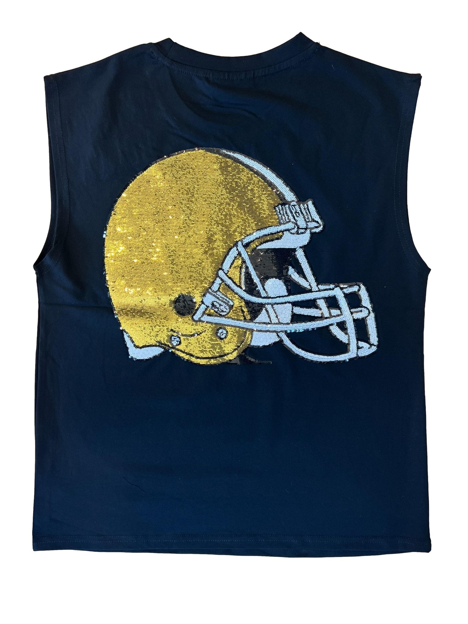 Who Dat Party Shoulders Tank - Sparkle City Co