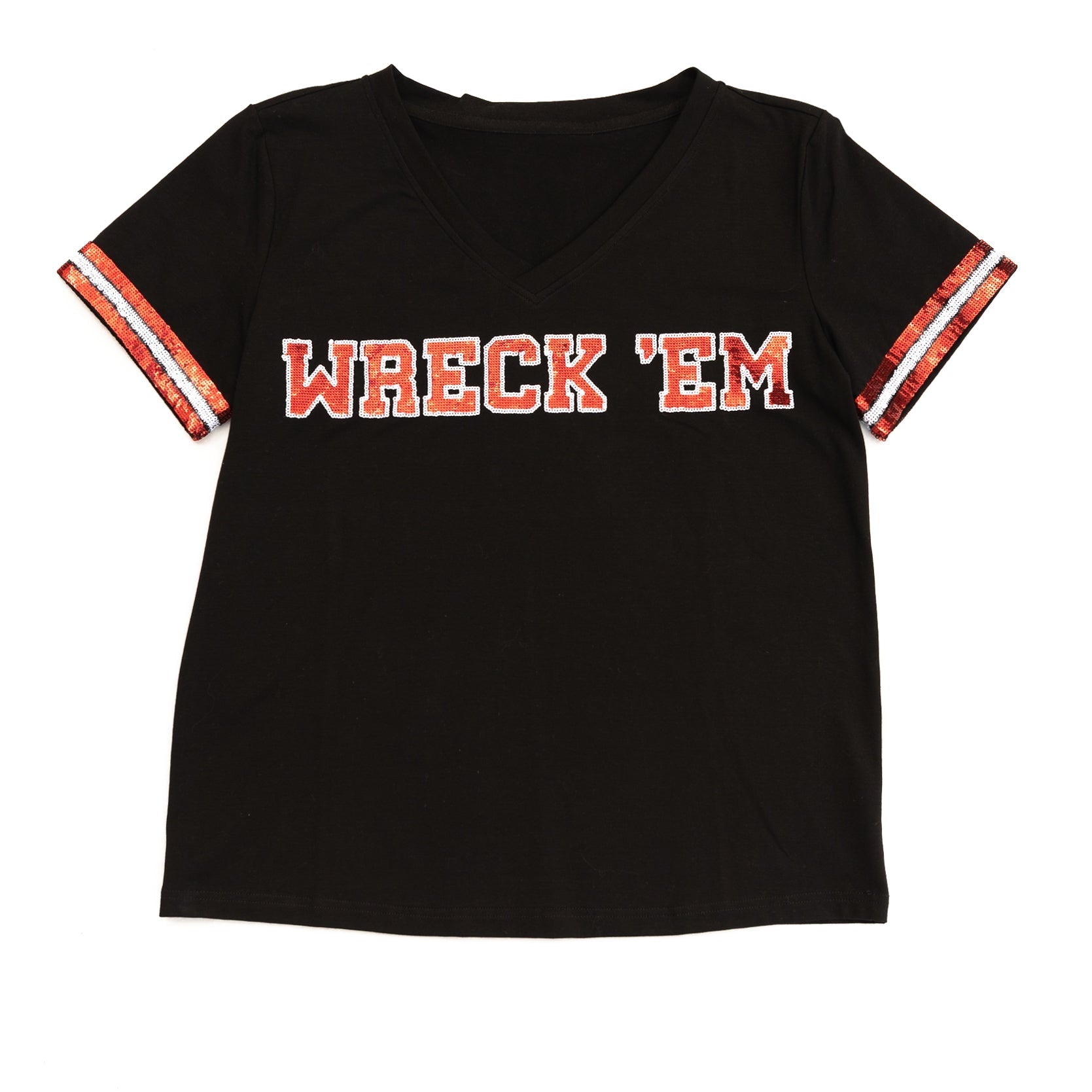 Wreck 'Em Jersey Tee Licensed - Sparkle City Co