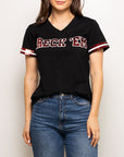 Wreck 'Em Jersey Tee Licensed - Sparkle City Co