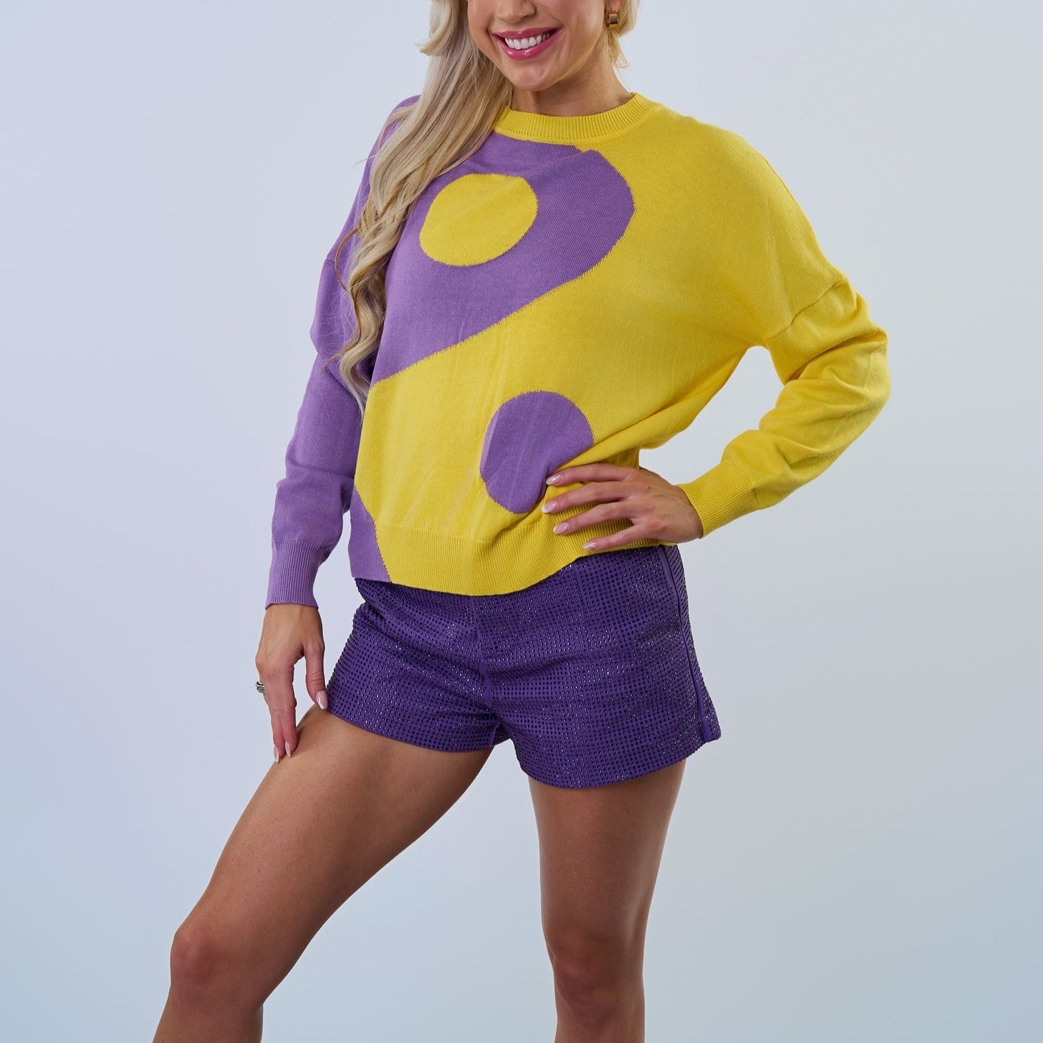 Ying Yang Sweater - Sparkle City Co