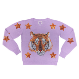 Star Struck Bronze Mega Tiger Sweater