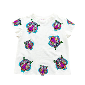 KIDS Tiger Takeover Tee Rainbow