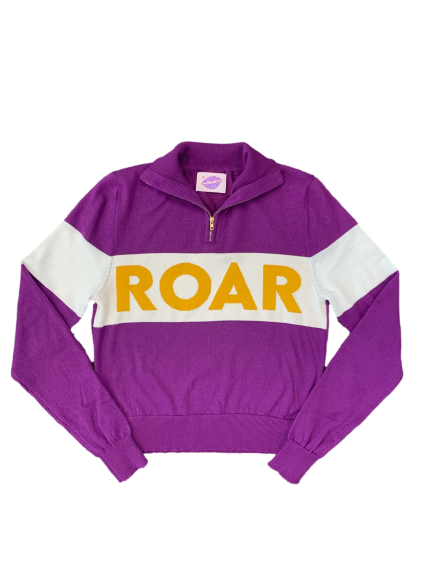 ROAR Half Zip Middy Sweater