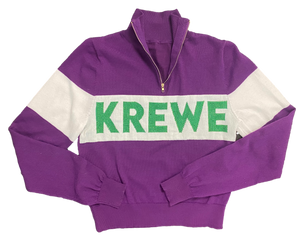 KREWE Half Zip Sweater