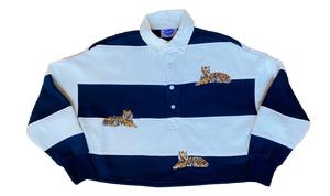 Navy Tiger Rugby Polo