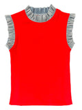 Ready to Ruffle Tank - Red and Blue