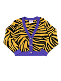 Tiger Cropped Cardigan