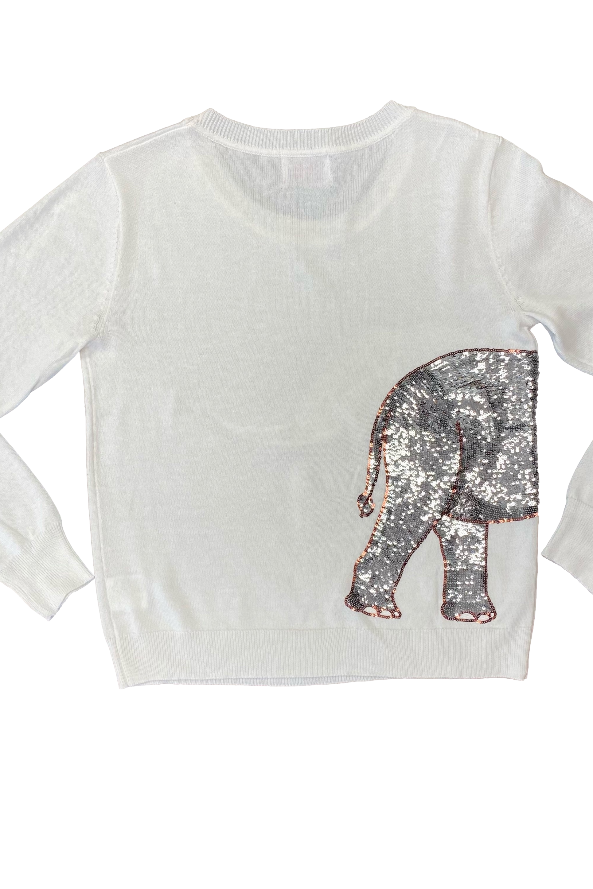 Wrap-Around Elephant Sweater