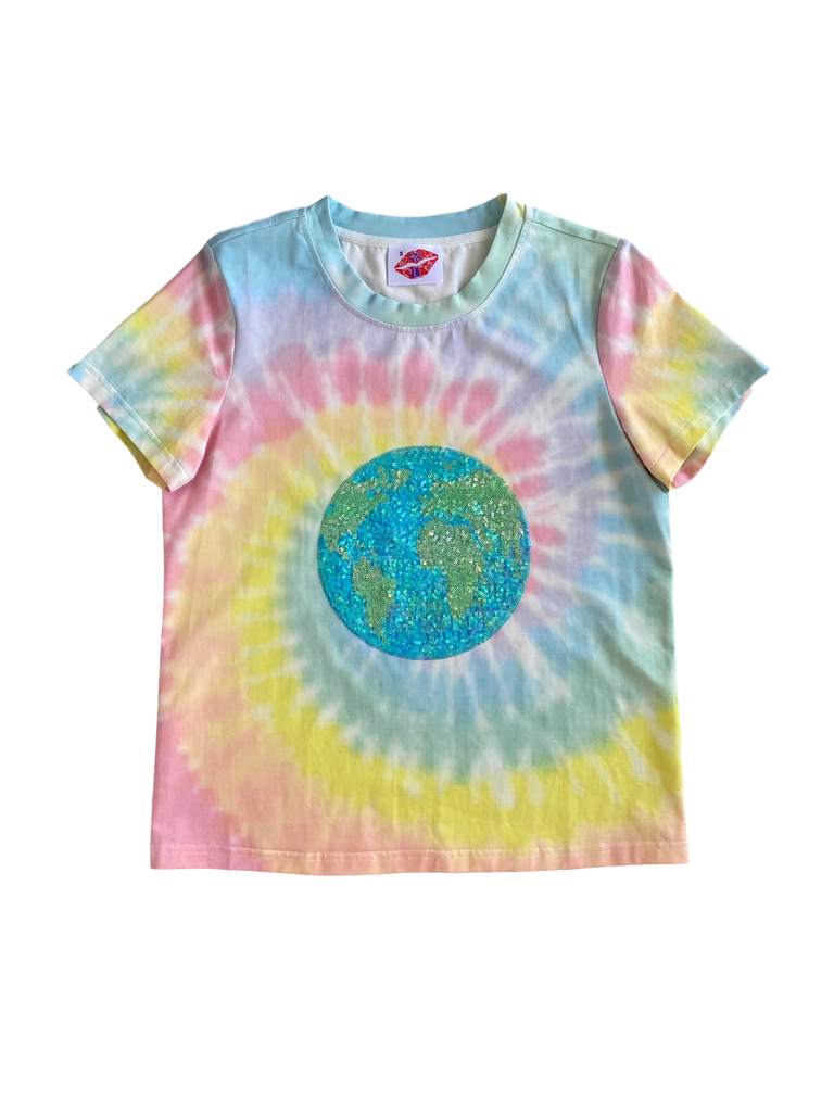 Grateful Dead All Around The World Tie Dye T-Shirt XL Multi