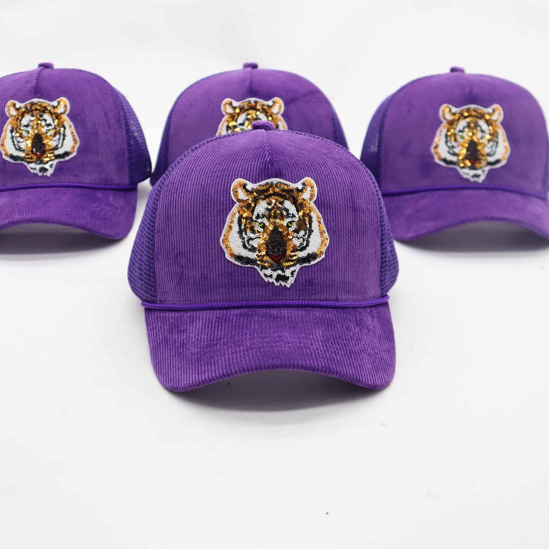 Purple Sparkle Hat