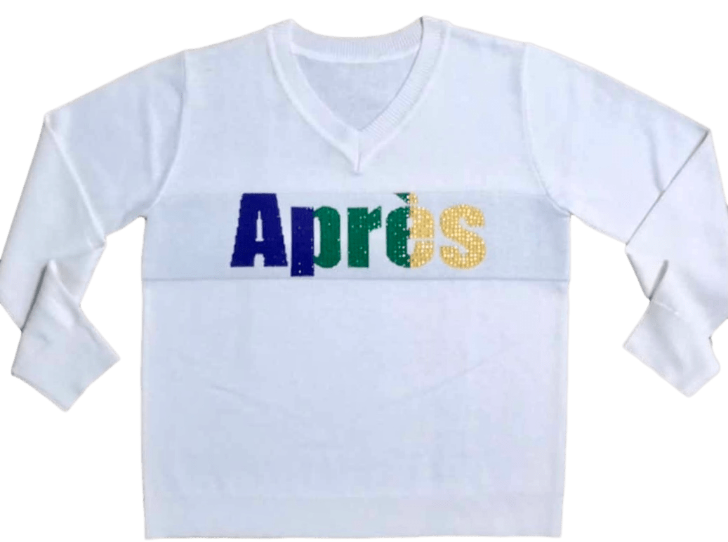 Aprés Ski Jersey Sweater - Sparkle City Co