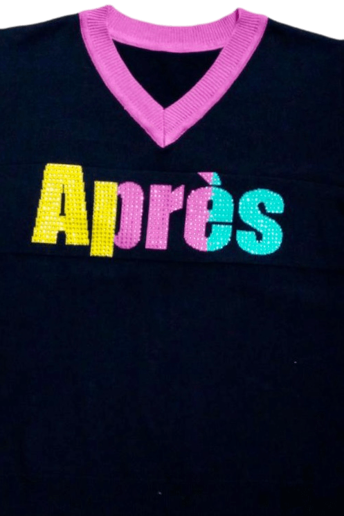 Aprés Ski Jersey Sweater - Sparkle City Co