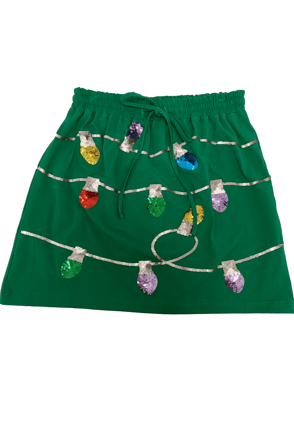 Christmas Lights Skirt - Sparkle City Co