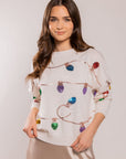 Christmas Lights Sweater - Sparkle City Co
