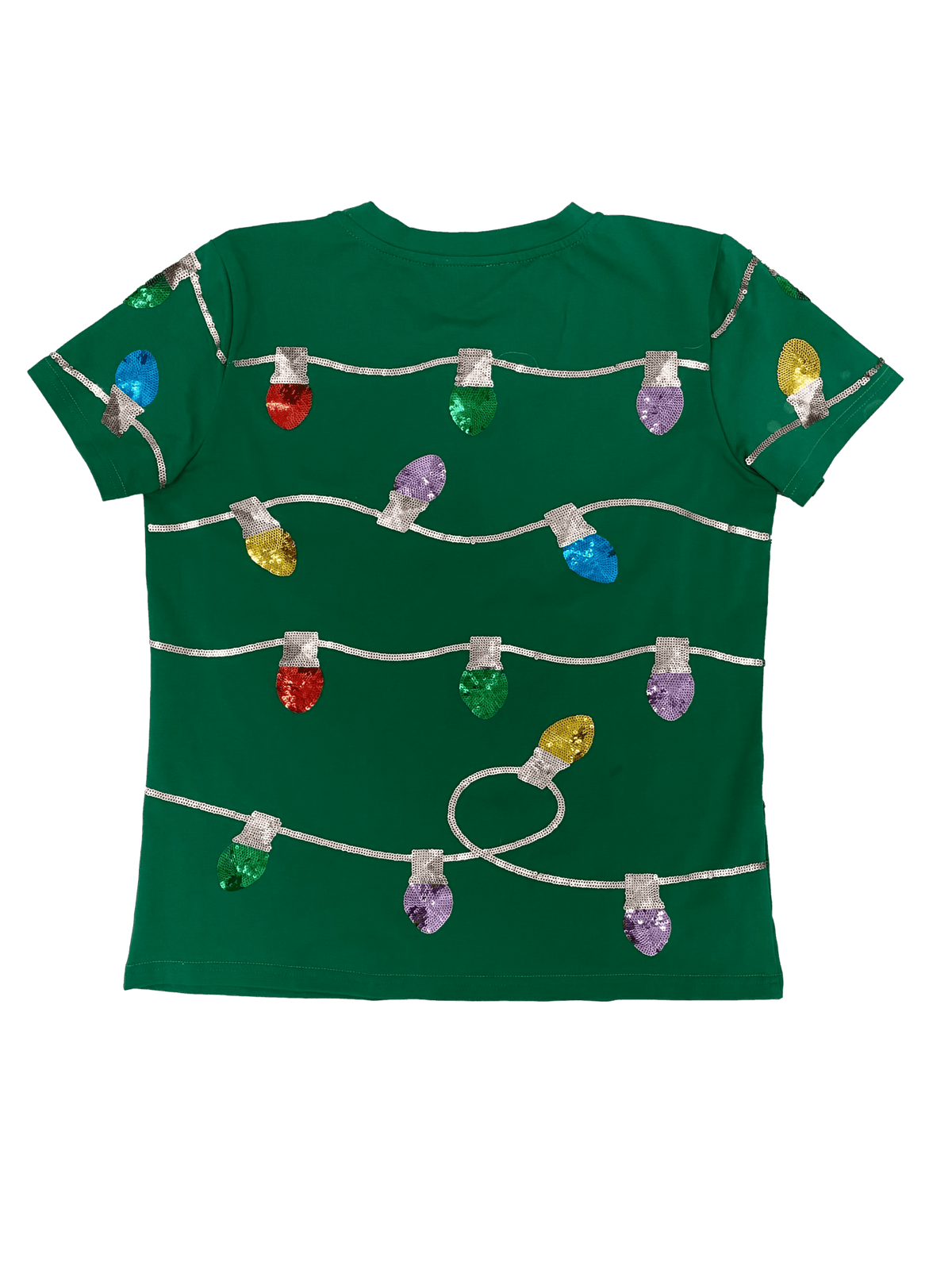 Christmas Lights Twinkle Tee - Sparkle City Co