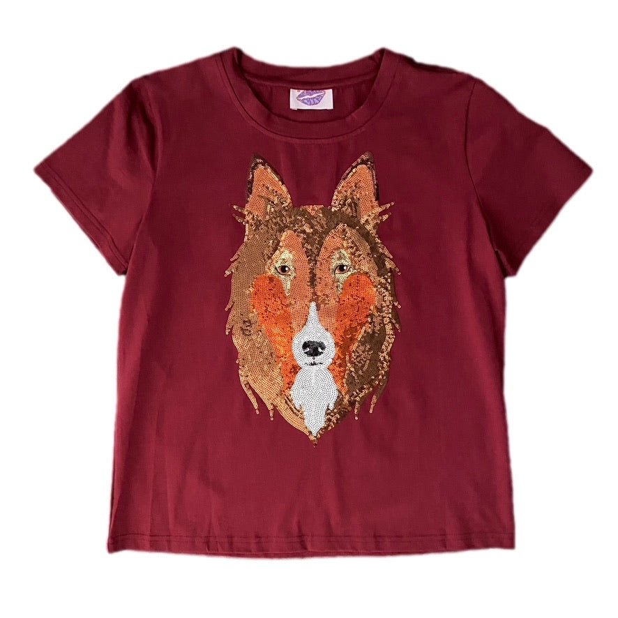 Collie Head Tee - Sparkle City Co