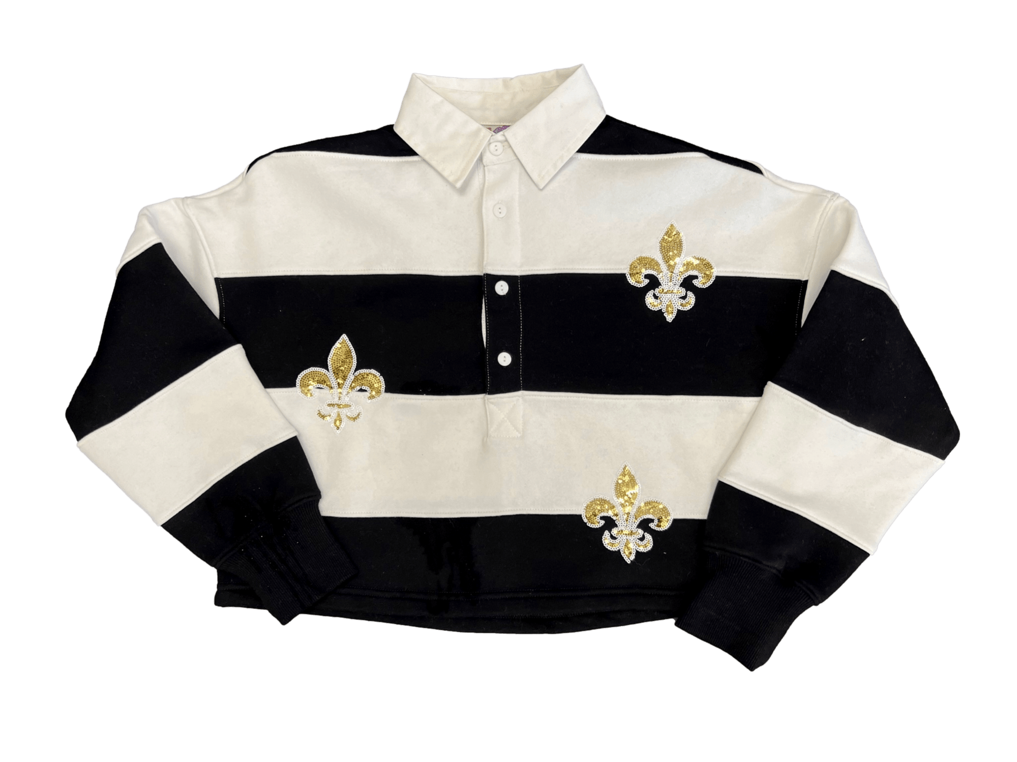 Fleur De Lis Rugby Polo - Sparkle City Co