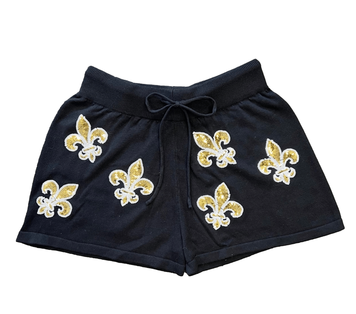 Floating Fleur De Lis Takeover Shorts - Sparkle City Co