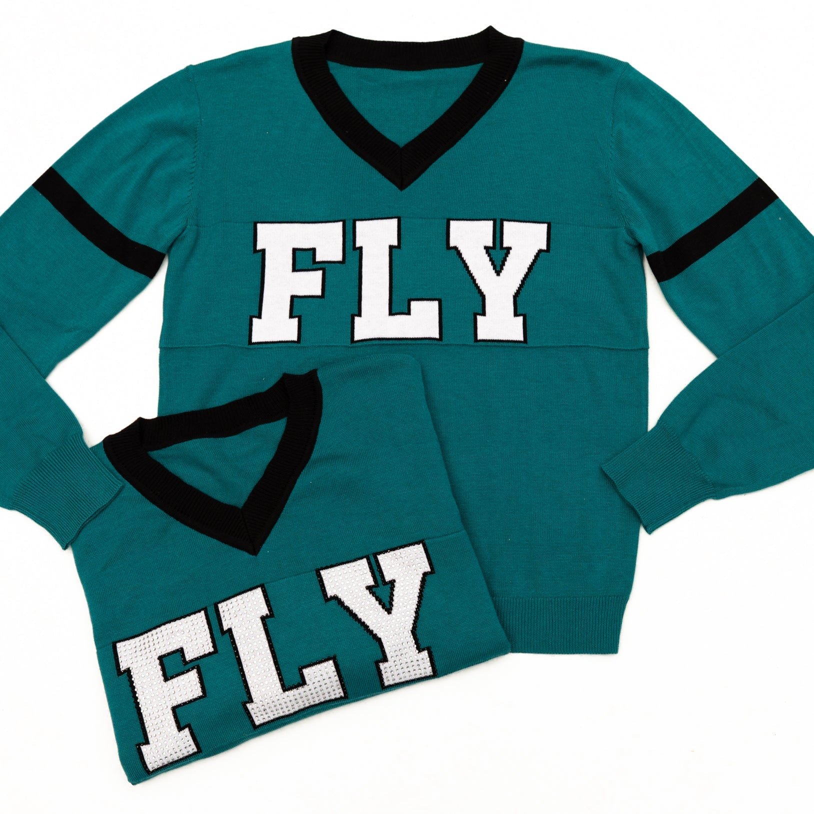 FLY Midnight Jersey Sweater - Sparkle City Co