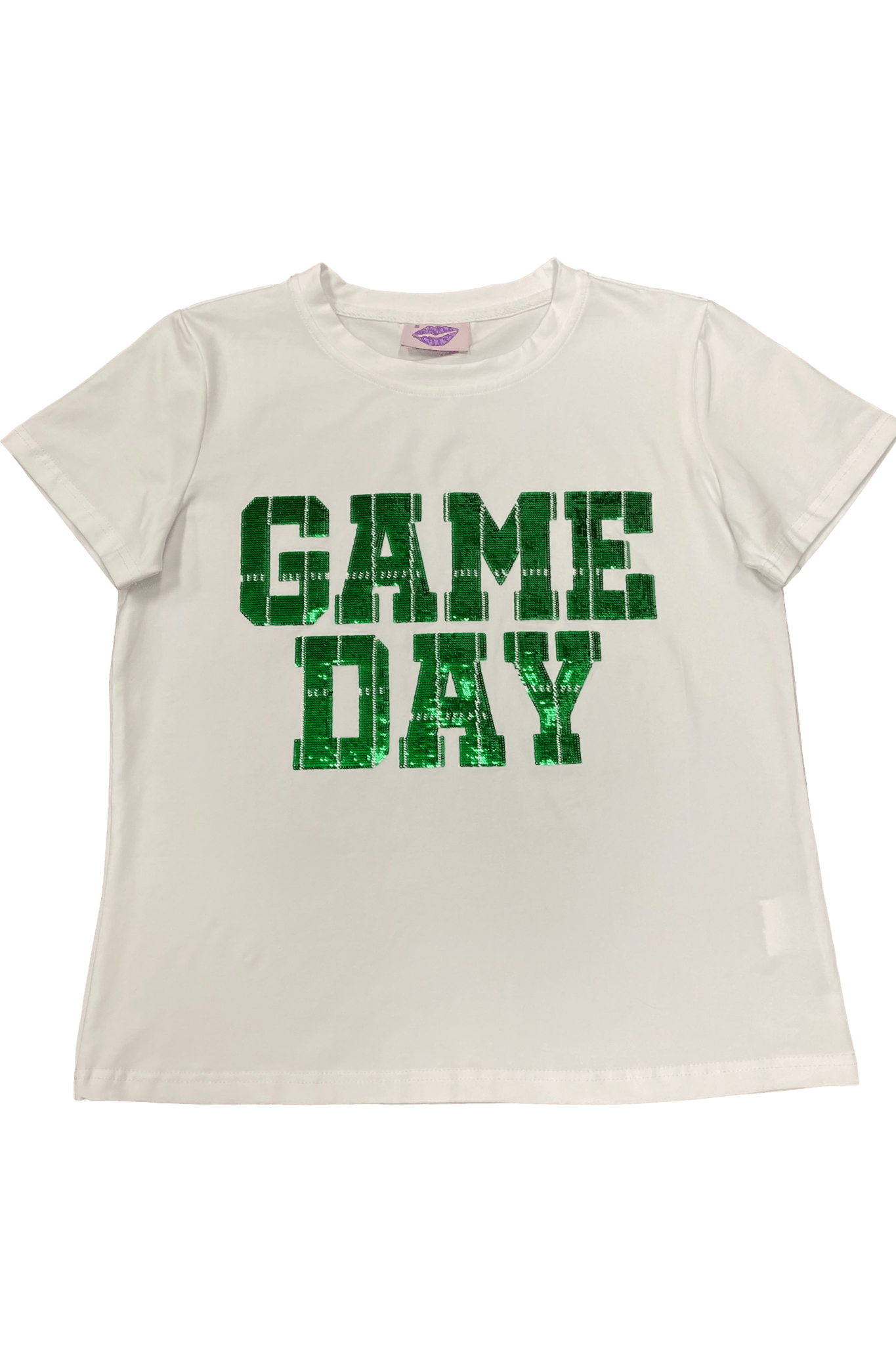 Game Day Crop Tee Shirt and Regular Fit Tee - Sparkle City Co
