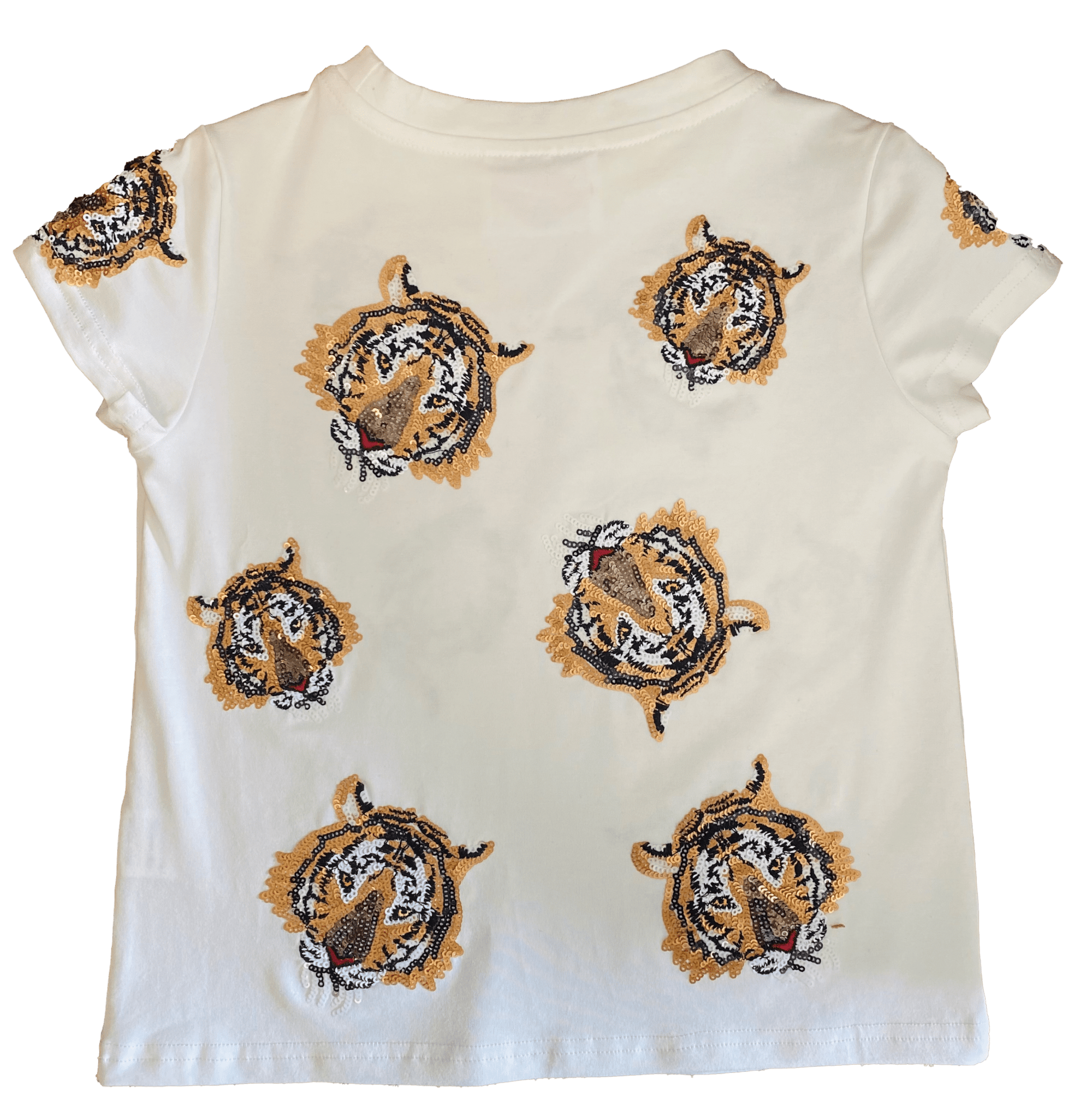 Gold KIDS Tiger Takeover Tee - Sparkle City Co