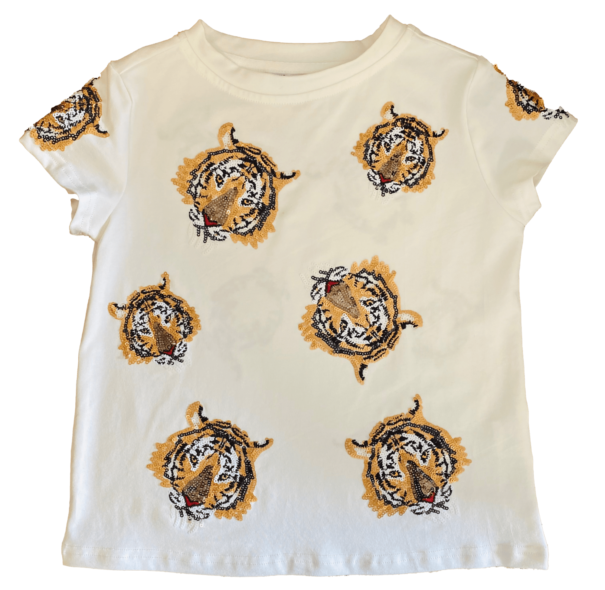 Gold KIDS Tiger Takeover Tee - Sparkle City Co