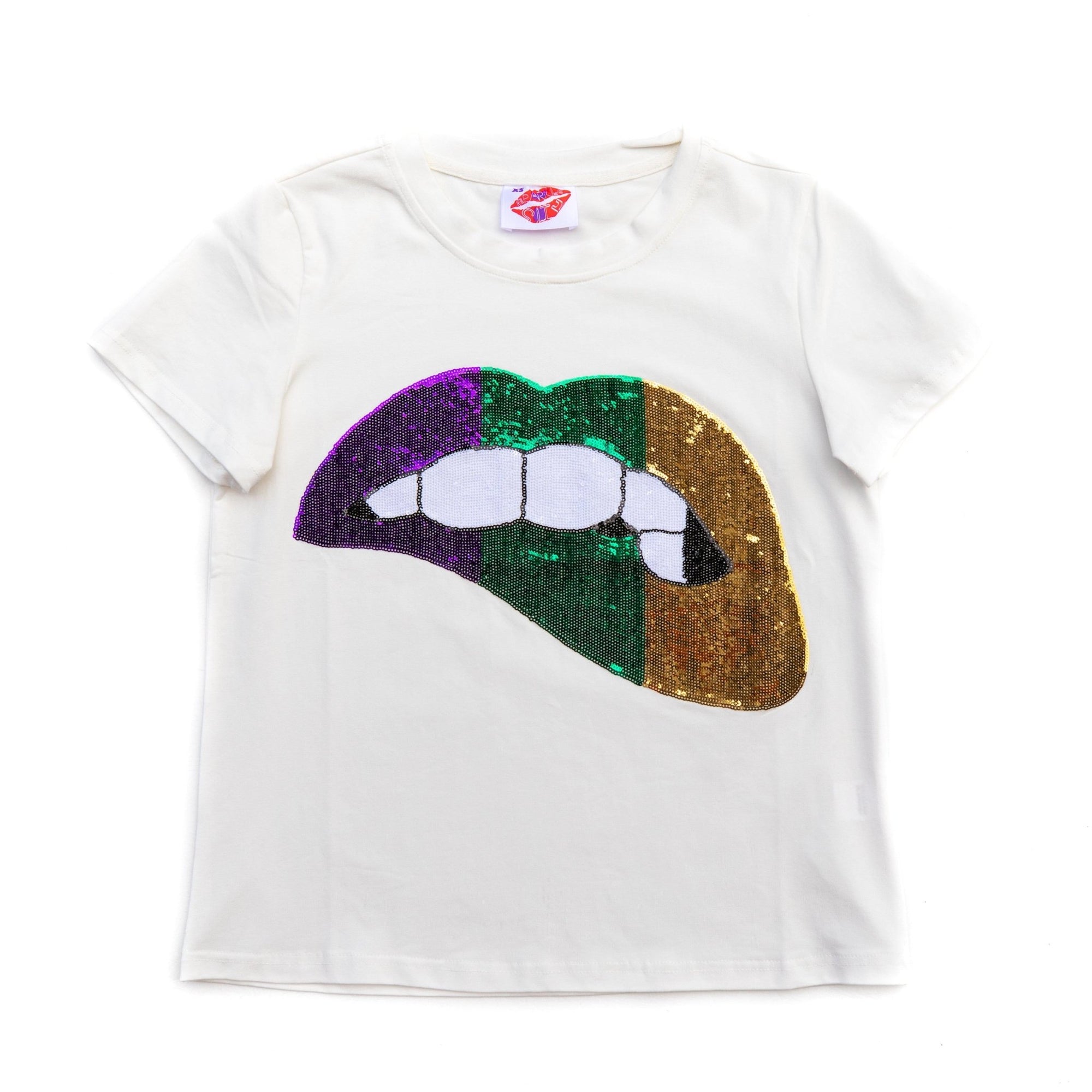 Gras Grin Tee - Sparkle City Co