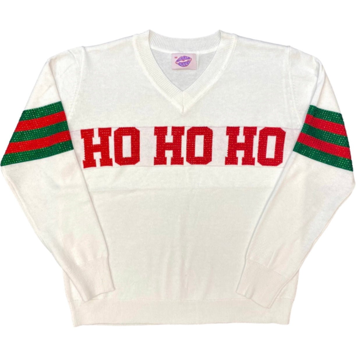 HO HO HO Holiday Sweater - Sparkle City Co