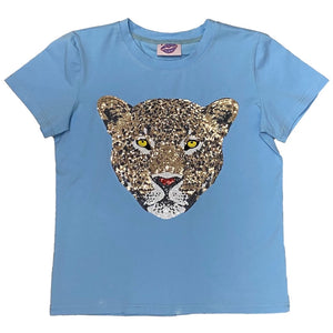 Blue Jaguar Head Tee