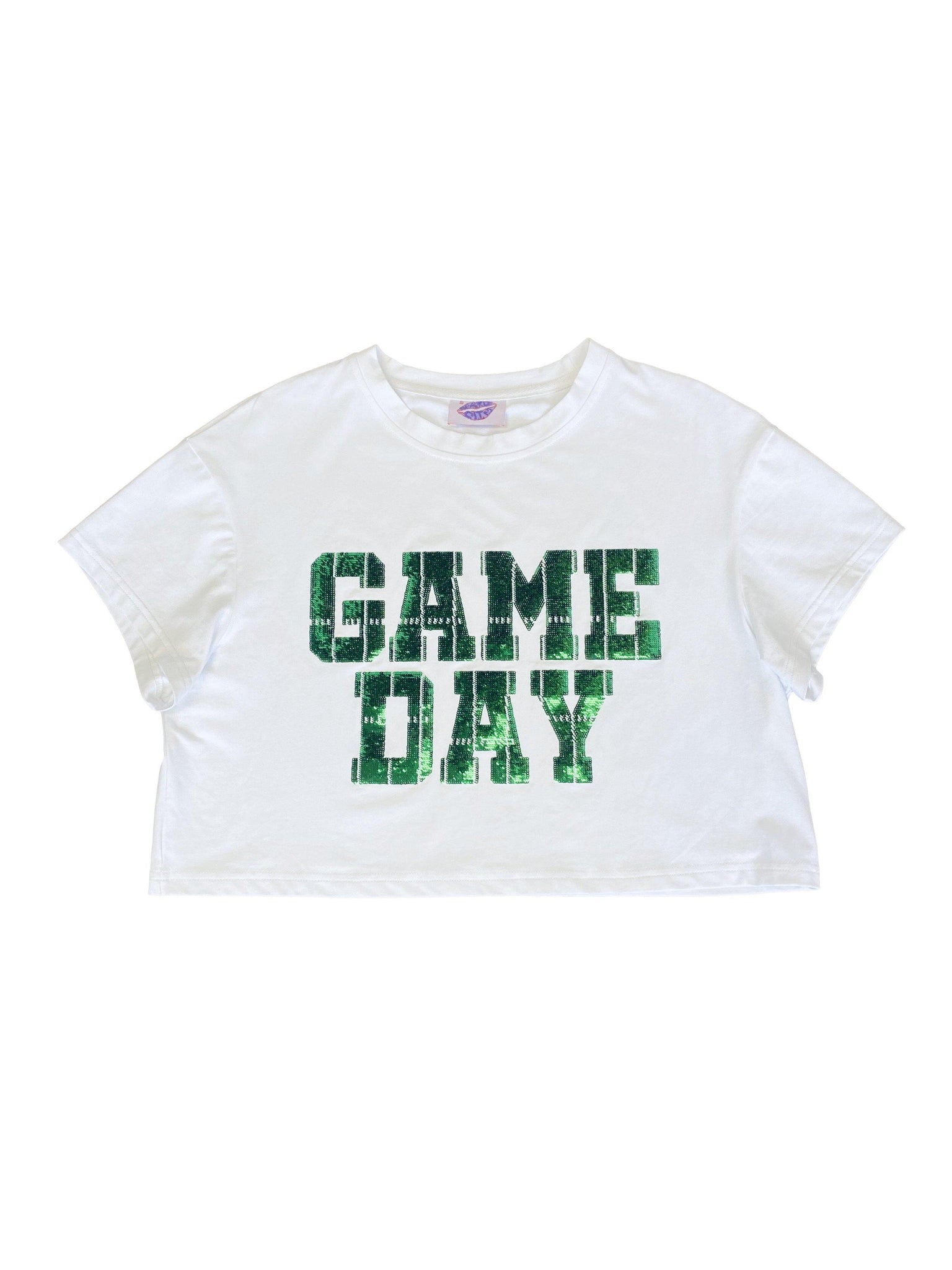 Game Day Crop Tee Shirt and Regular Fit Tee