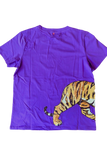 Wrap-Around Tiger Tee Purple