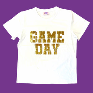 Gold Game Day Tee