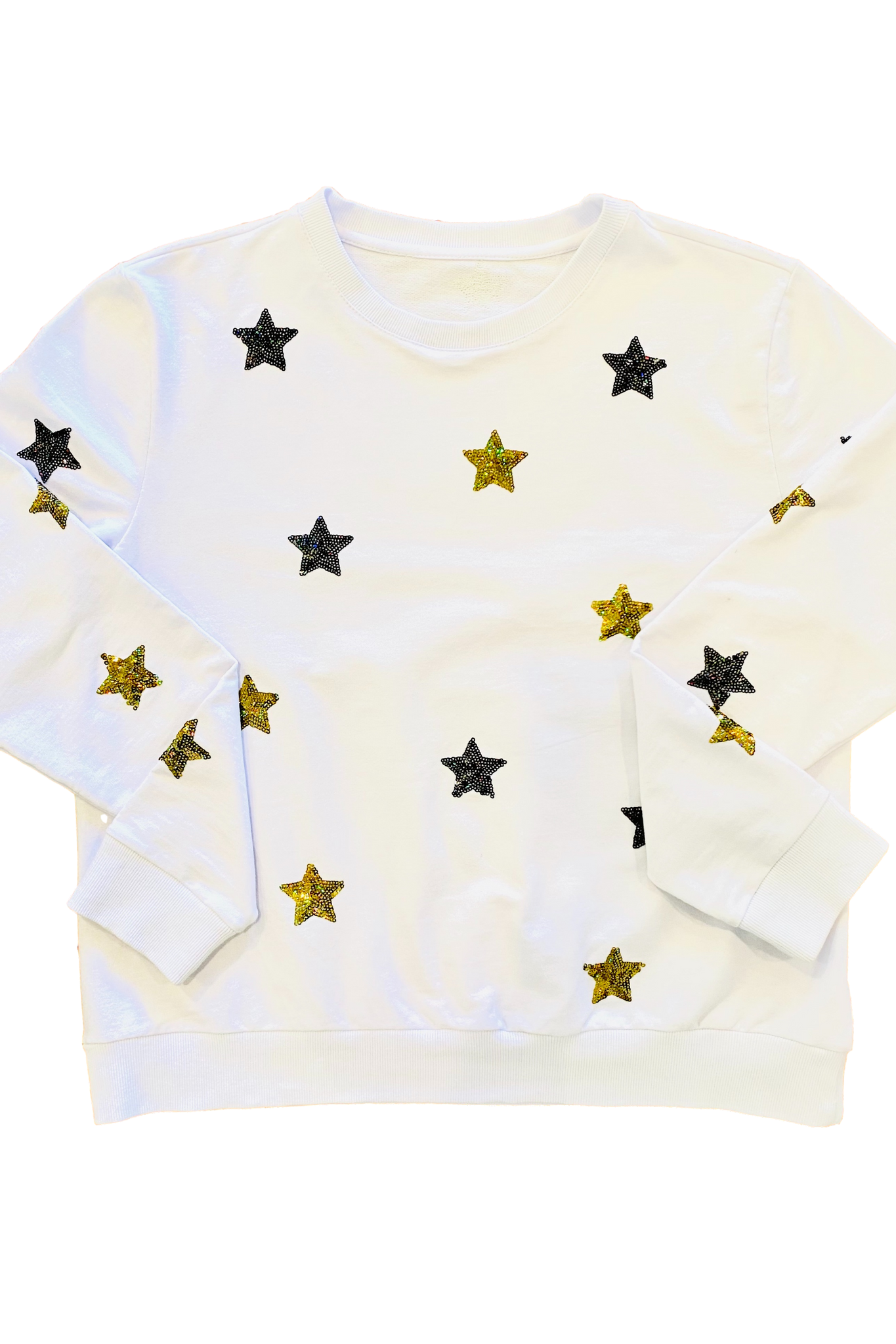 Starry Black and Gold Sweatshirt