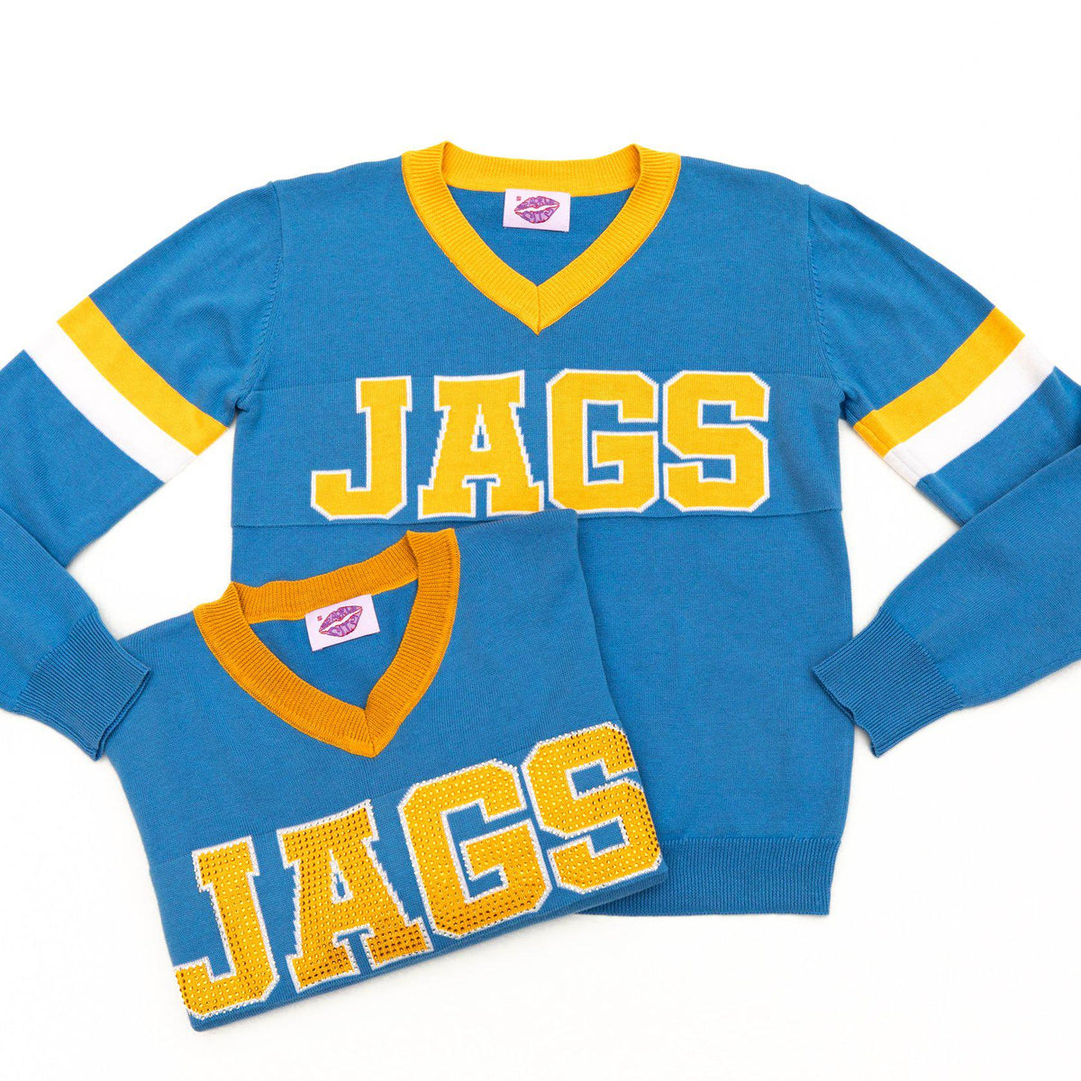JAGS(Jaguar) Blue Jersey Sweater - Sparkle City Co