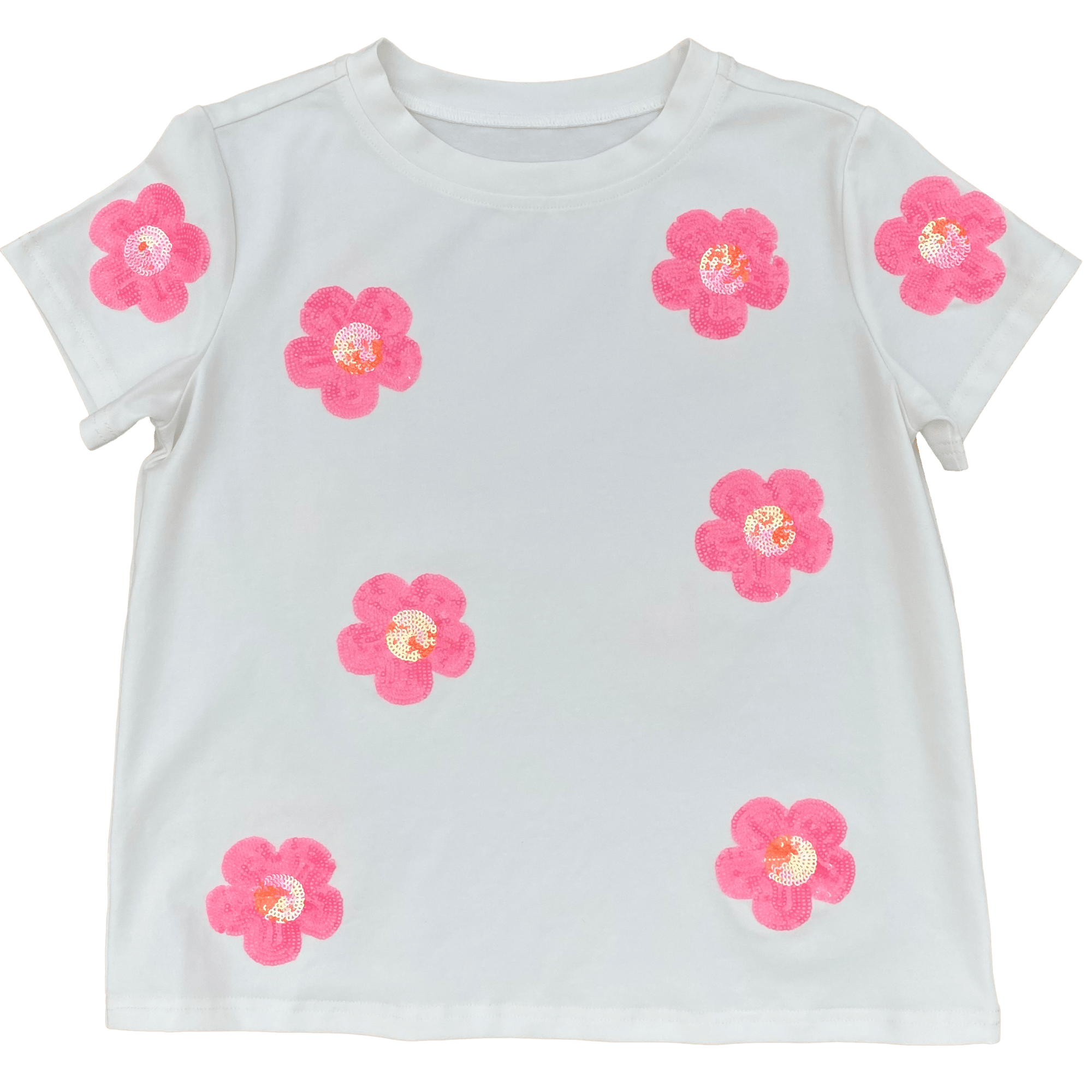 Kids Floating Disco Flower Tee - Sparkle City Co