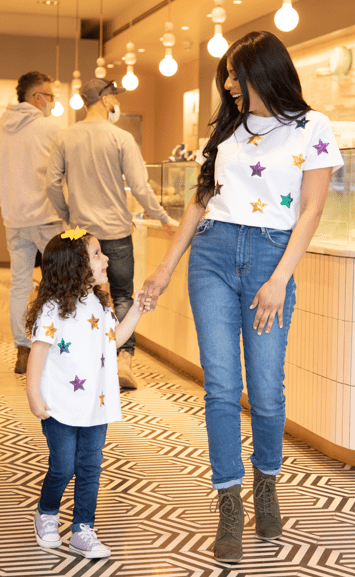 Kids Mardi Gras Star Tee! - Sparkle City Co