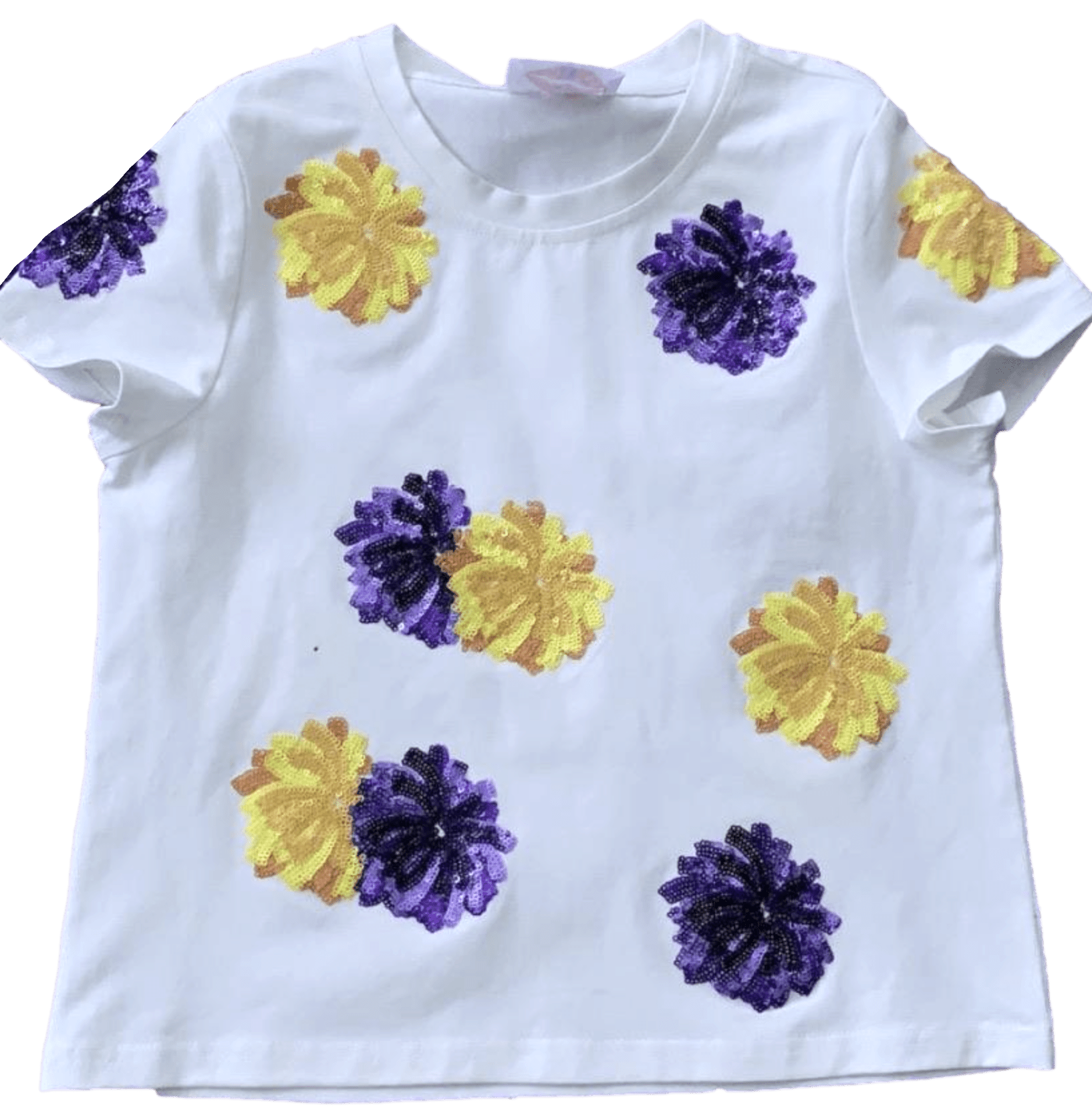 KIDS Pom Pom Tee - Sparkle City Co