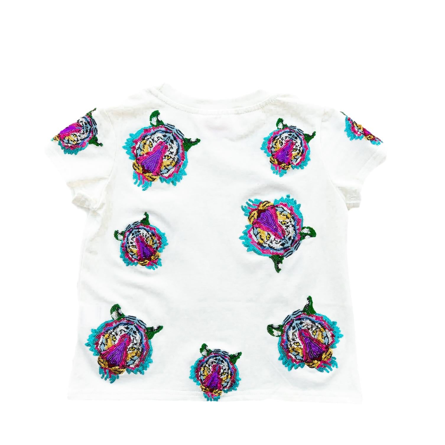 KIDS Tiger Takeover Tee Rainbow - Sparkle City Co