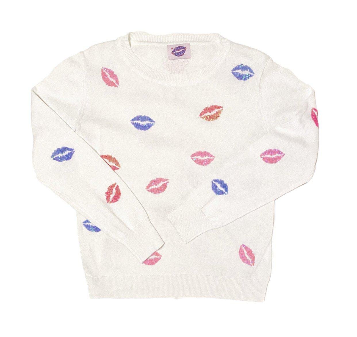 Lavish Lips Sweater - Sparkle City Co