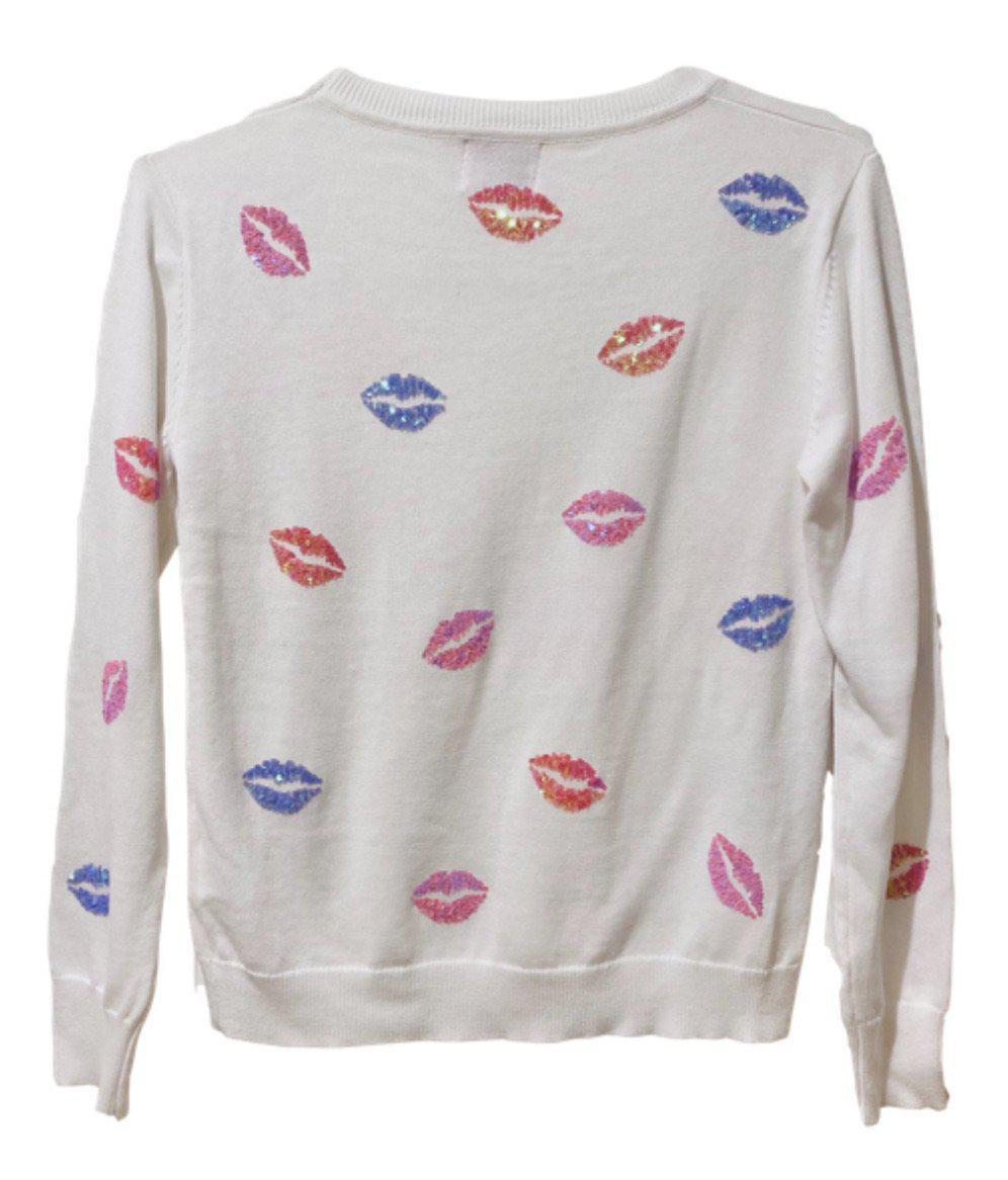 Lavish Lips Sweater - Sparkle City Co